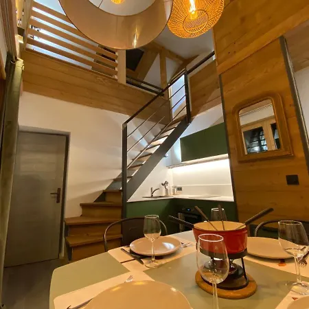 Genepi Loft Duplex 4 Personnes Appartement Arâches Buitenkant foto